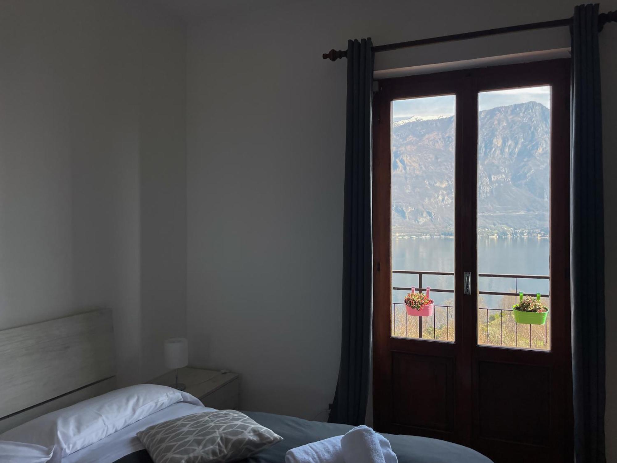 Appartamento Tivano Balcone Con Vista Lago Белладжо Экстерьер фото